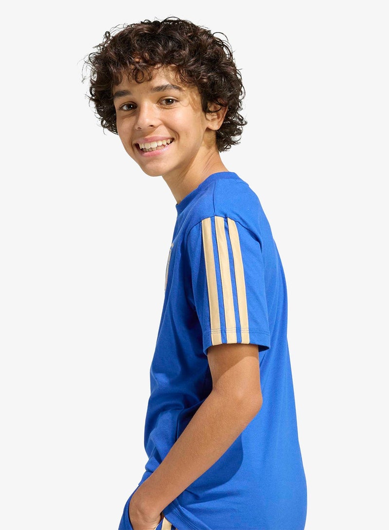 Adidas Youth Italy DNA T-Shirt - Image 4